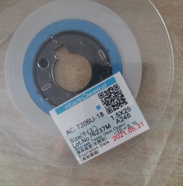 ACF Tape for LED Panel Repair Service ACF AC-7206U-18 TAPE 1.5mm Bangladesh