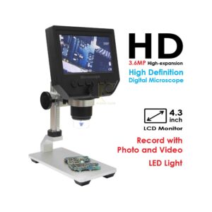 Digital Microscope 1-600x 4.3 Inch HD Display Bangladesh