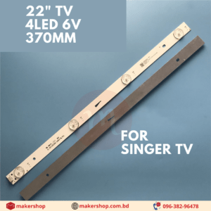 4LED SINGER 22" 6V JL.D21541330-004KS-M 4C-LB220T-JF1C for SINGER 24inch TV