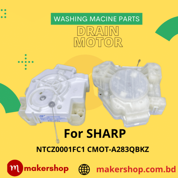 Sharp Washing Machine Drain Motor NTCZ001FC1 CMOT-A283QBKZ R5614FG8